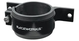 Raceworks Billet Single External Fuel Pump Bracket 60mm Black Suit 044 Style Pumps - Universal