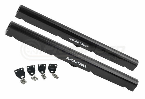 Raceworks Billet Fuel Rails Black - Holden Commodore VT-VZ (Gen3 LS1 5.7L) ALY-016BK | Pro Speed
