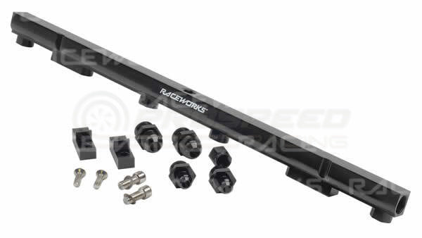 Raceworks Billet Fuel Rail Black - Nissan Skyline GT-R R32/R33/R34 (RB26DETT) ALY-030BK | Pro Speed