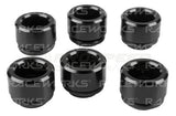 Raceworks Lower Injector Mounting Boss 6PK - Toyota Supra/Aristo/Chaser/Soarer (1JZ/2JZ) ALY-046BK