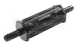 Raceworks Inline Fuel Filter 5/16" Barbs w/30 Micron Bronze Sintered Filter ALY-098 | Pro Speed