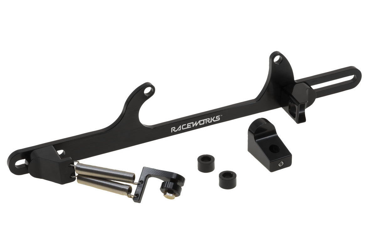 Raceworks 4500 Carby Throttle Cable Bracket