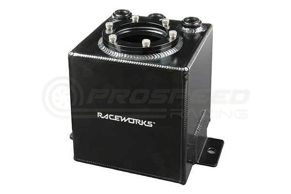 Raceworks Surge Tank Kit Black 2L - Suit 044 Style Fuel Pump ALY-121BK | Pro Speed Racing