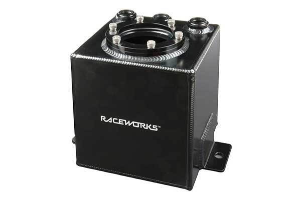Raceworks Surge Tank Kit Black 2L - Suit 044 Style Fuel Pump