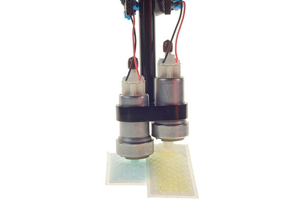 Raceworks Single/Twin Fuel Pump Adjustable Height Hanger - Suits 38mm Pumps