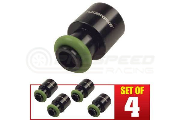 Raceworks Injector Lower Sleeve 14mm O-Ring 4PK - Suit Extended Nose Injectors  ALY-168BK-4 | PSR
