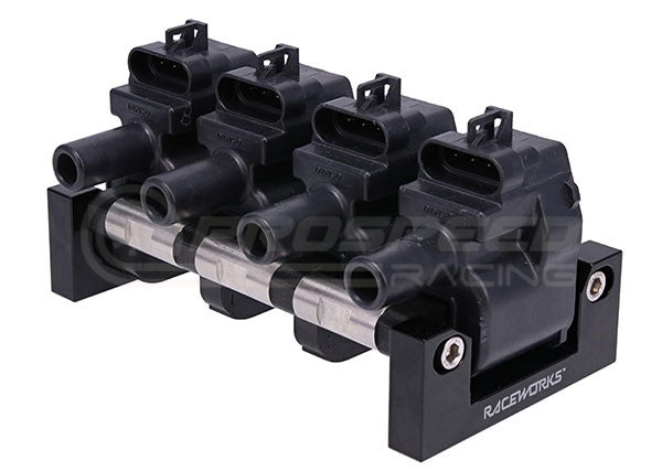Raceworks Expandable Coil Pack Mounting Kit Suit LS Coil Packs - 4 Coil Kit