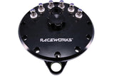 Raceworks Fuel Cell Fuel Pump Hanger with Filler to suit Single/Twin/Triple Pump
