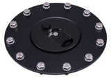 Raceworks Black Billet Aluminium Flush Fuel Cell Cap