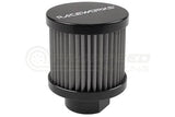Raceworks Small AN-8 Catch Can Breather Black ALY-BREATHER | Pro Speed Racing