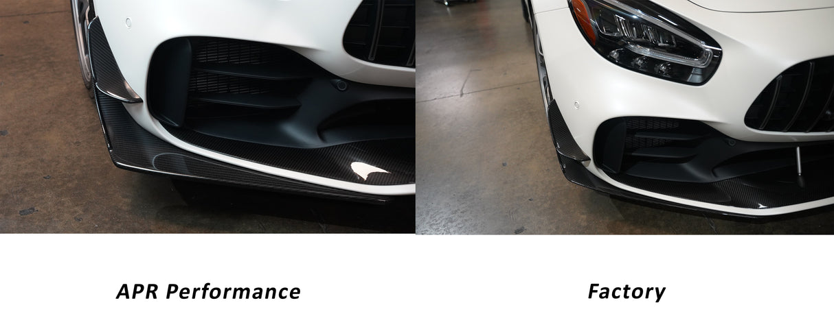 APR Performance Carbon Fibre Front Bumper Canards