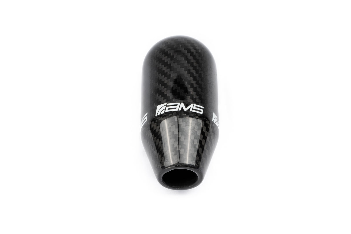 AMS Performance Carbon Fibre Shift Knob - Mitsubishi Evo 4-10 (5/6 Speed)