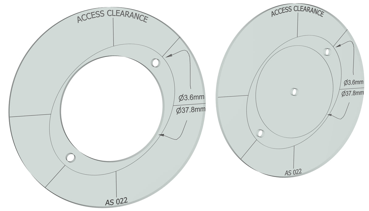 PE Racing Autosport Connectors Marking Templates - Full Set