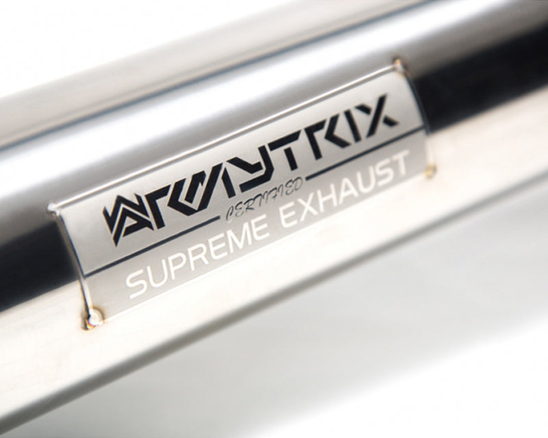 Armytrix Stainless Steel Valvetronic Cat Back Exhaust System