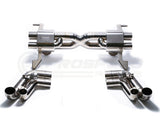 Armytrix Titanium Valvetronic Cat Back Exhaust System