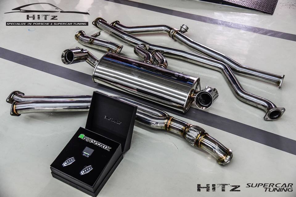Armytrix Stainless Steel Valvetronic Cat Back Exhaust System