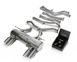 Armytrix Stainless Steel Valvetronic Cat Back Exhaust System - Wireless Valvetronic control