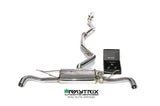 Armytrix Stainless Steel Valvetronic Cat Back Exhaust System