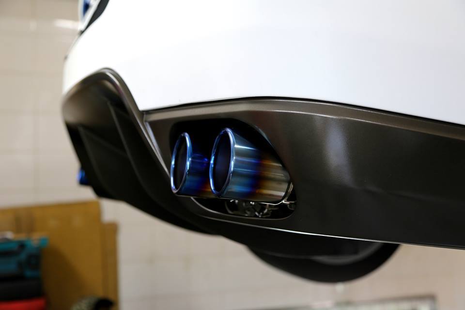 Armytrix Titanium Valvetronic Cat Back Exhaust System