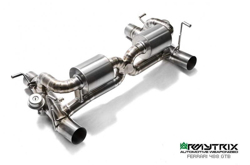 Armytrix Titanium Valvetronic Cat Back Exhaust System