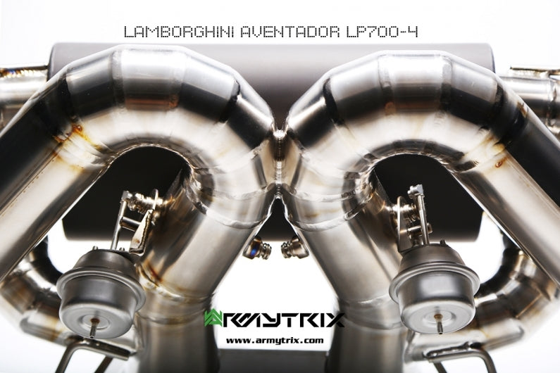 Armytrix Titanium Valvetronic Cat Back Exhaust System