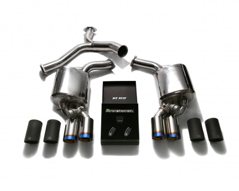 Armytrix Stainless Steel Valvetronic Cat Back Exhaust System