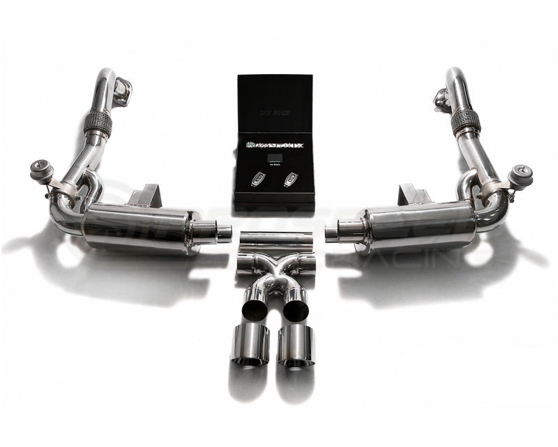 Armytrix Titanium Valvetronic Cat Back Exhaust System
