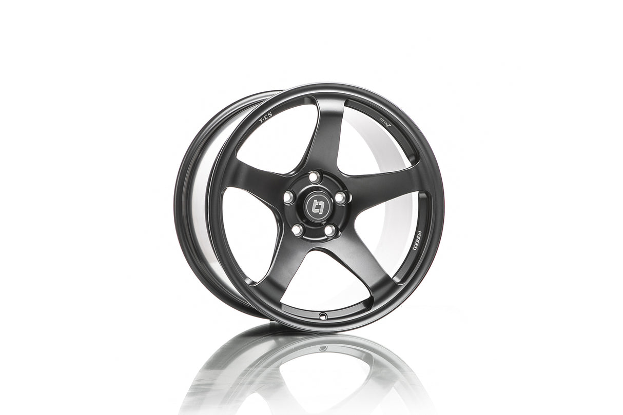 Titan 7 T-C5 Forged Wheel Set 17x9.5 +51 5x114.3 73.1 Advanced Dark Gunmetal - Honda S2000 AP1/AP2