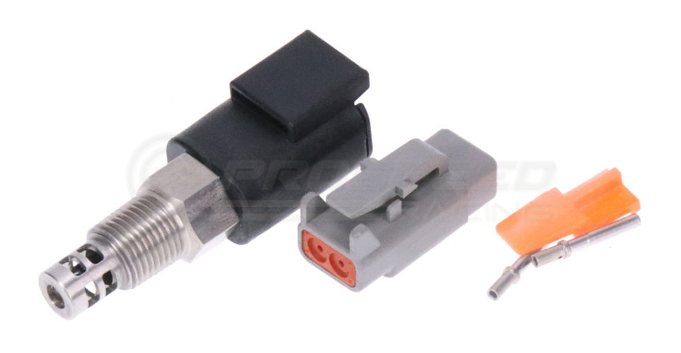 Raceworks 1/8" NPT Motorsport Stainless Steel Air Temp Sensor w/Plug and Pins ATS-500 | Pro Speed