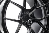 Titan7 T-S5 Forged Wheel Set 18X9.5 +28 5X114.3 73 Machine Black