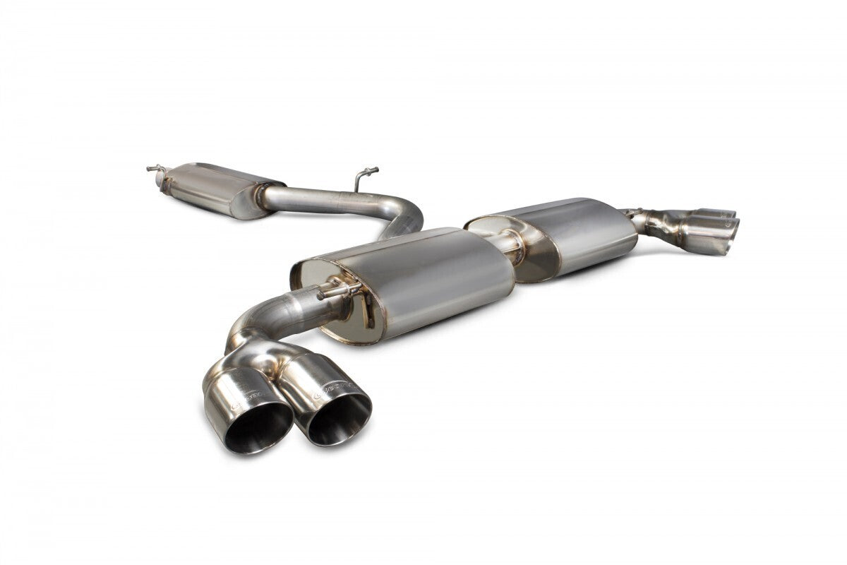 Scorpion Exhausts Cat Back Exhaust - Audi TT 3.2L V6/TTS Mk2 8J AU026 | Pro Speed Racing
