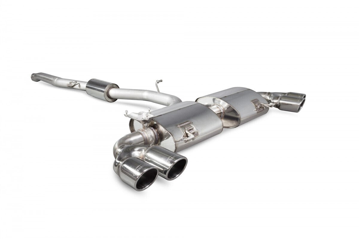 Scorpion Exhausts Valved Cat Back Exhaust - Audi S1 8X AU045 | Pro Speed Racing