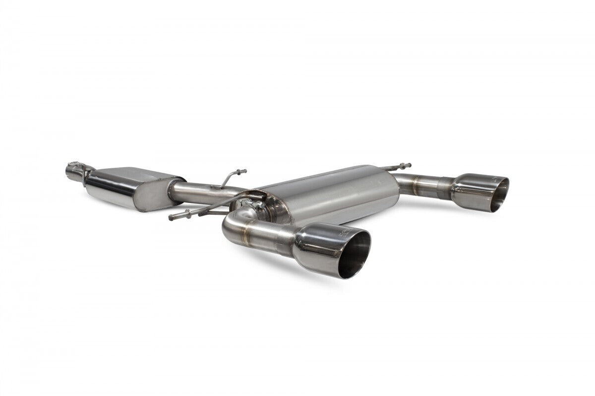 Scorpion Exhausts Non-Valved Cat Back Exhaust - Audi TT Mk3 8S (2.0 TFSI) AU086 | Pro Speed Racing