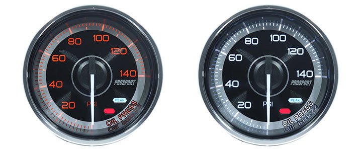 Prosport 52mm Crystal Series Water Temperature Gauge
