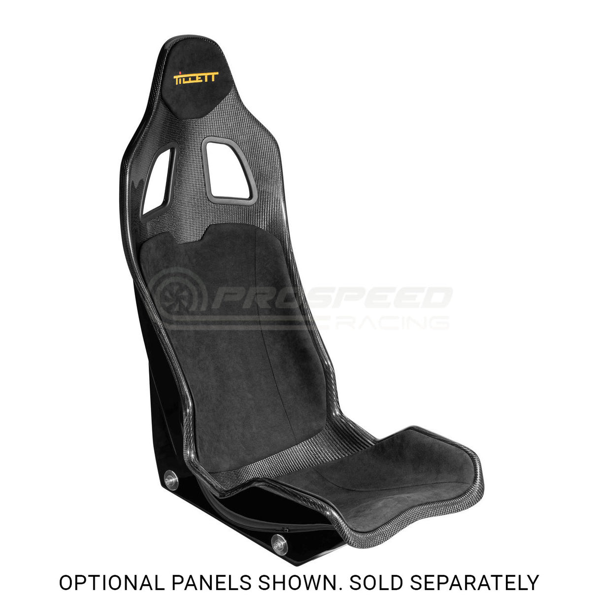 Tillett B10 Carbon Fibre/GRP Road/Track Car Racing Seat STD Size - 44.5cm Rolled Edges On