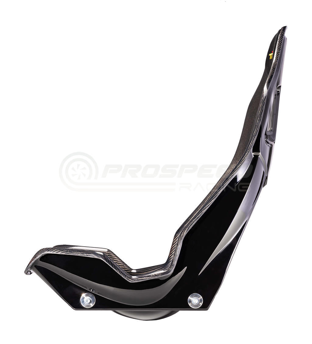 Tillett B10 Carbon Fibre/GRP Road/Track Car Racing Seat STD Size - 44.5cm Rolled Edges On