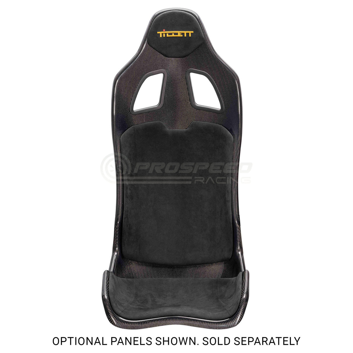 Tillett B10 Carbon Fibre/GRP Road/Track Car Racing Seat STD Size - 44.5cm Rolled Edges On