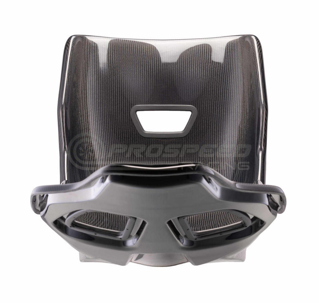 Tillett B10 Carbon Fibre/GRP Road/Track Car Racing Seat STD Size - 44.5cm Rolled Edges On