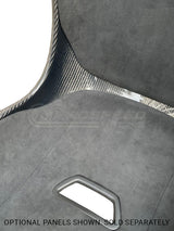 Tillett B8 Carbon Fibre/GRP Road/Track Car Racing Seat STD Size - 44.5cm Rolled Edges On