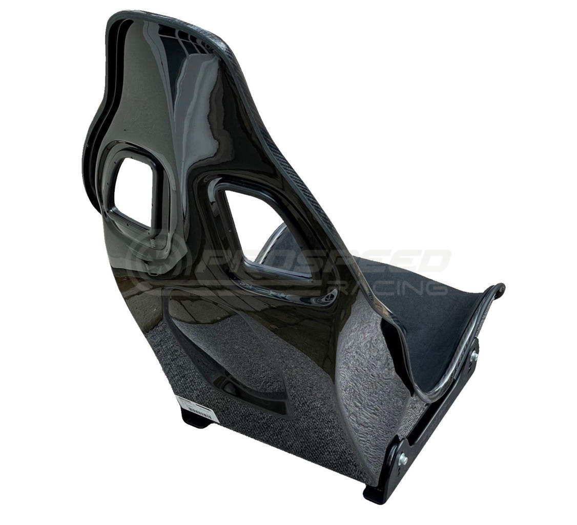 Tillett B8 Carbon Fibre/GRP Road/Track Car Racing Seat STD Size - 44.5cm Rolled Edges On