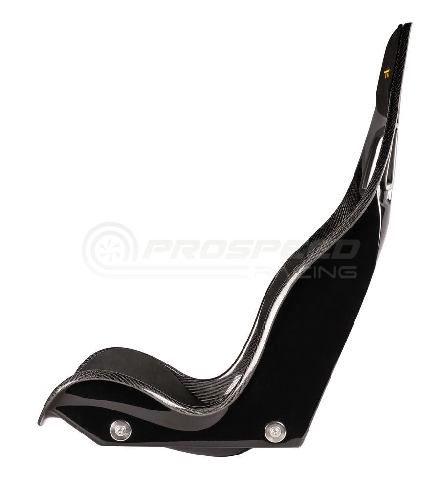 Tillett B8 Carbon Fibre/GRP Road/Track Car Racing Seat STD Size - 44.5cm Rolled Edges On