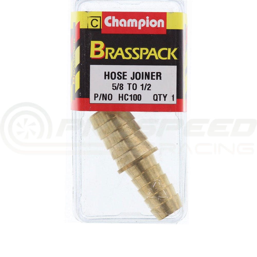 TFI Racing Brass Reducer Fitting - 5/8" Hose to 1/2" Hose