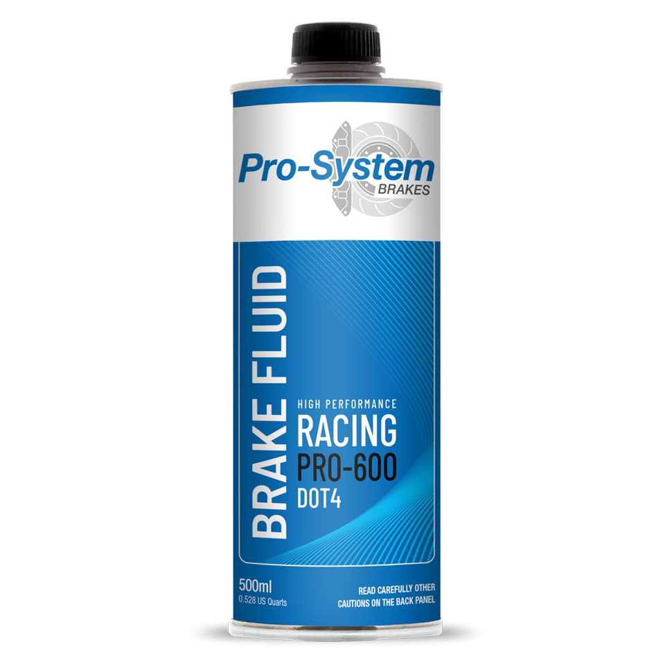 Pro System Brakes PRO-600 DOT 4 High Performance Brake Fluid - 500ml BFL.PRO600 | Pro Speed Racing
