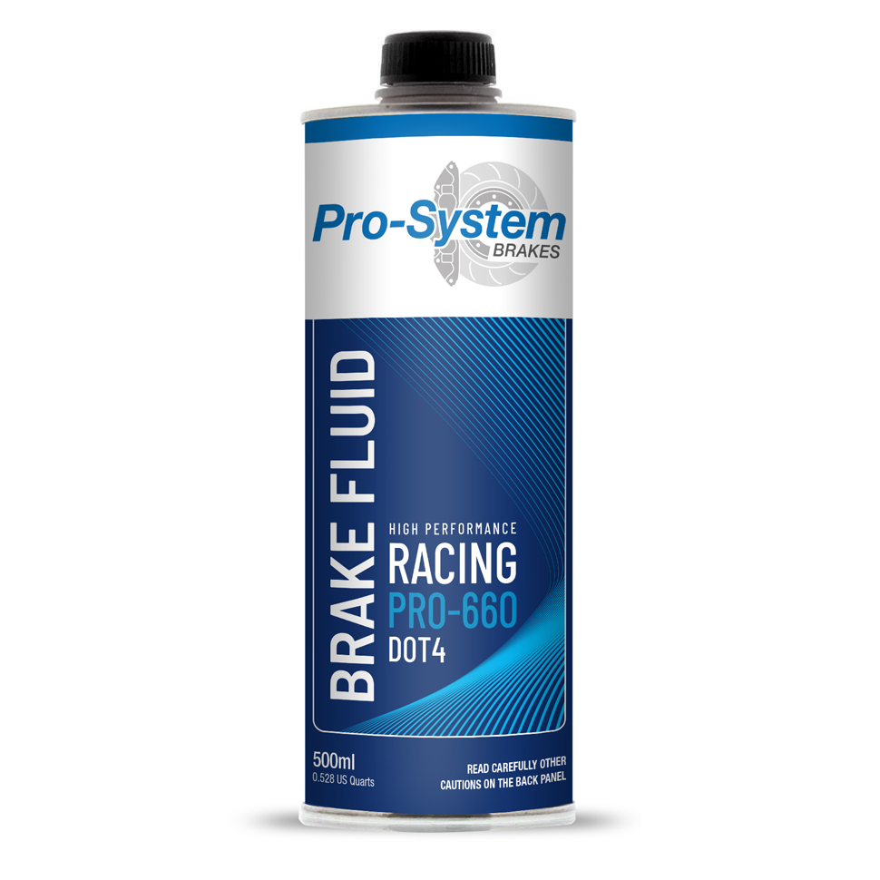 Pro System Brakes PRO-660 DOT 4 Racing Brake Fluid - 500ml BFL.PRO660 | Pro Speed Racing