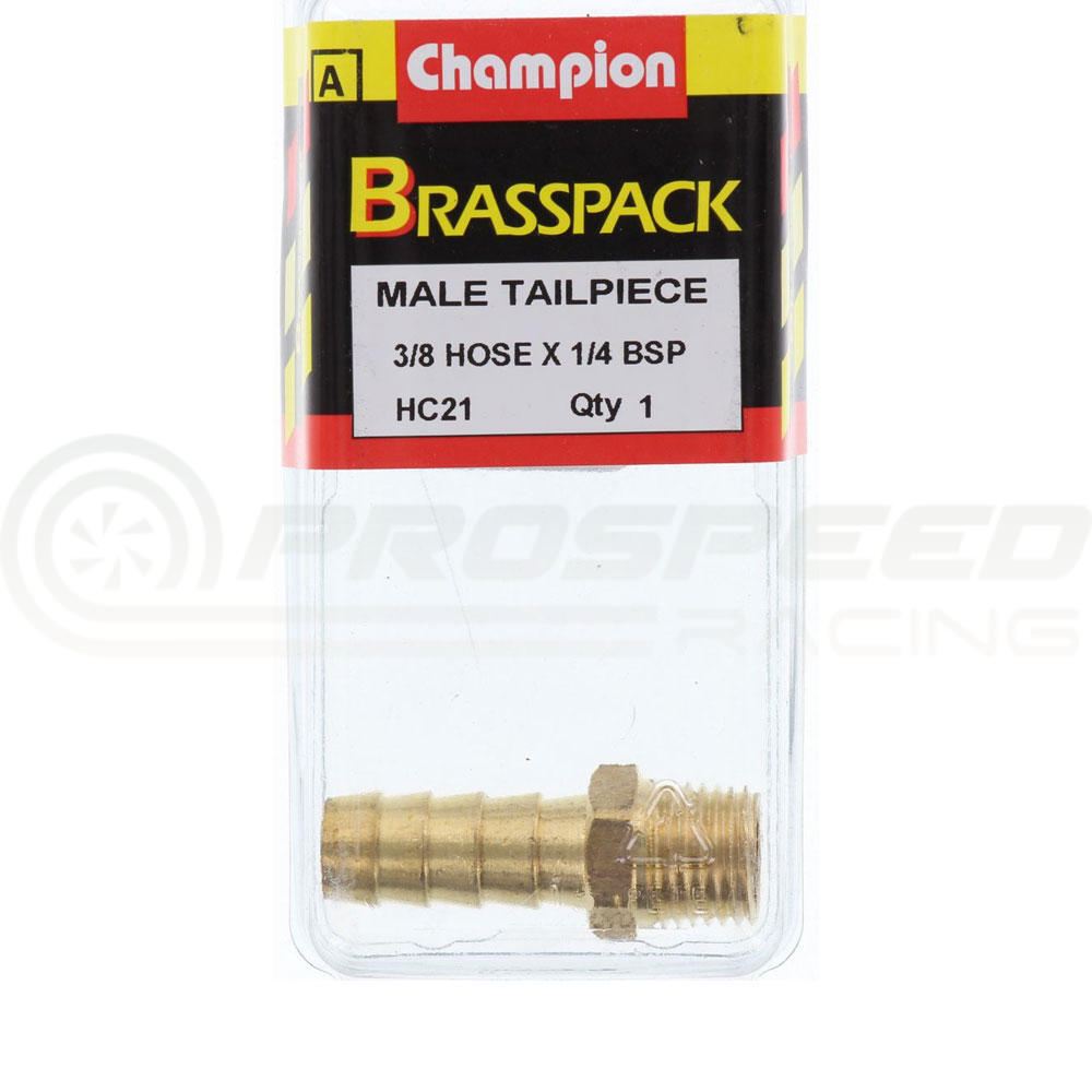 TFI Racing Brass Adaptor Fitting - 1/4" BSPT to 3/8" Hose (Copy)
