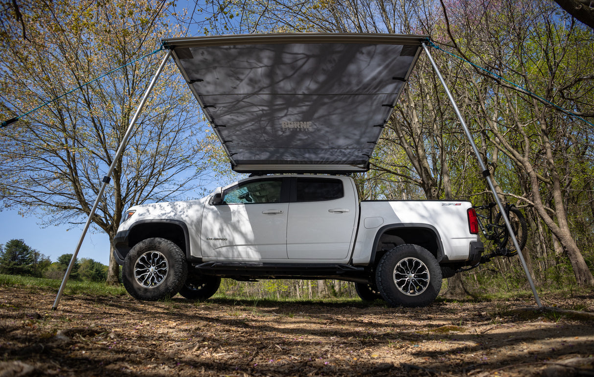 Mishimoto Rooftop Awning, 79" L x 98" D - Grey