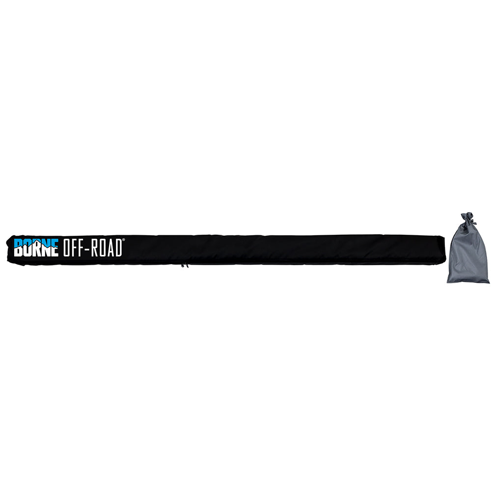 Mishimoto Rooftop Awning, 93" L x 118" D - Grey
