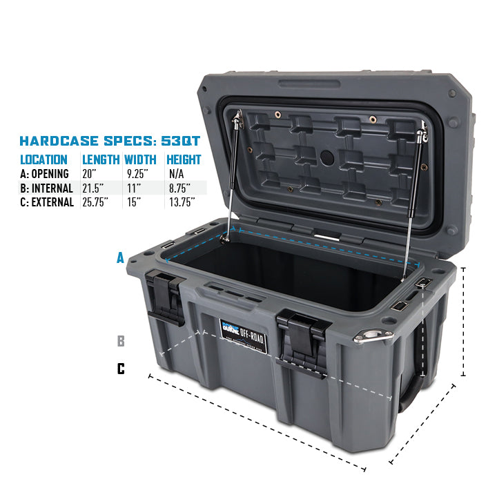 Mishimoto Hard Case 53QT