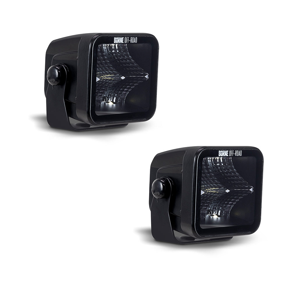 Mishimoto Light Pods 3x3 Flood 2pc