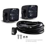 Mishimoto Light Pods 3x3 Spot 2pc